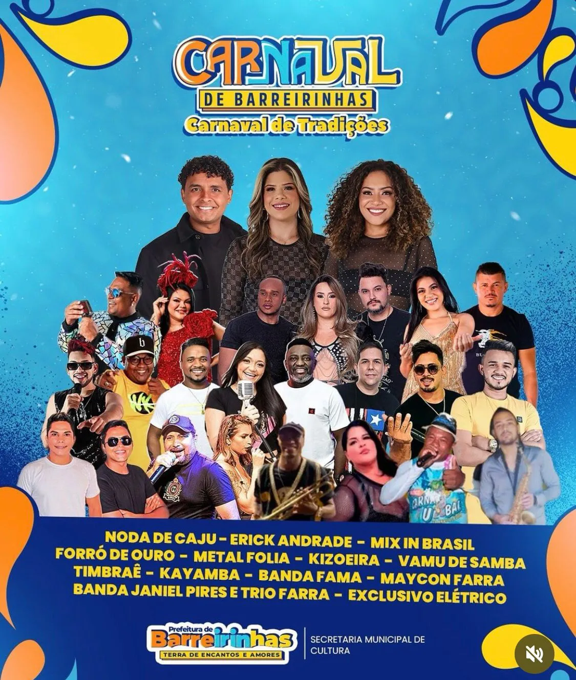 Carnaval 2024 em Barreirinhas – Programação.