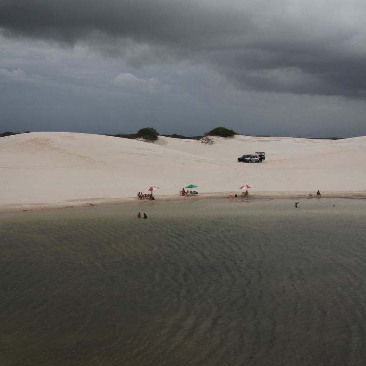 Chuva nos Lençóis Maranhenses 2025