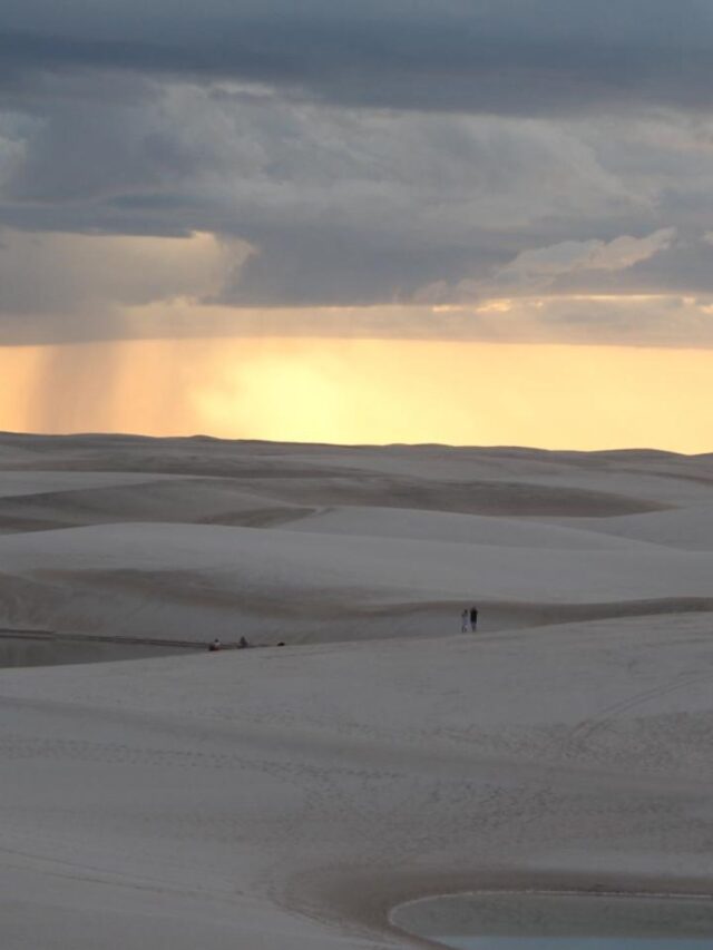 Chuva nos Lençóis Maranhenses