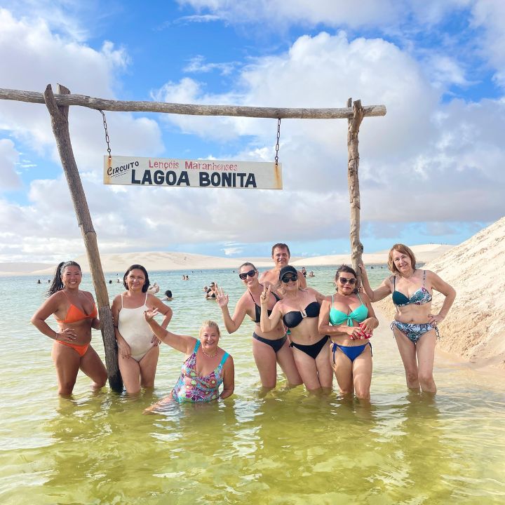 Como estão as lagoas dos Lençóis Maranhenses em março 2025