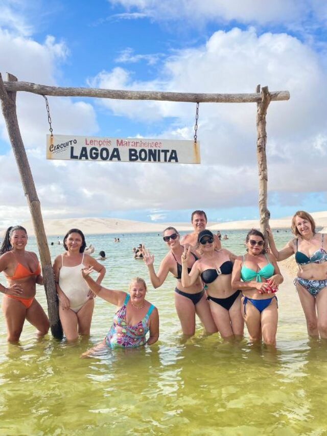 Como estão as lagoas dos Lençóis Maranhenses em março 2025