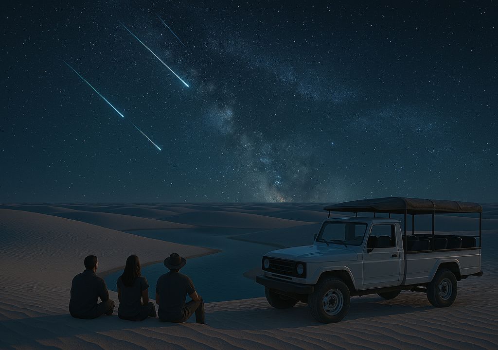 Mirar das Estrelas nos Lençóis Maranhenses – Abril 2025